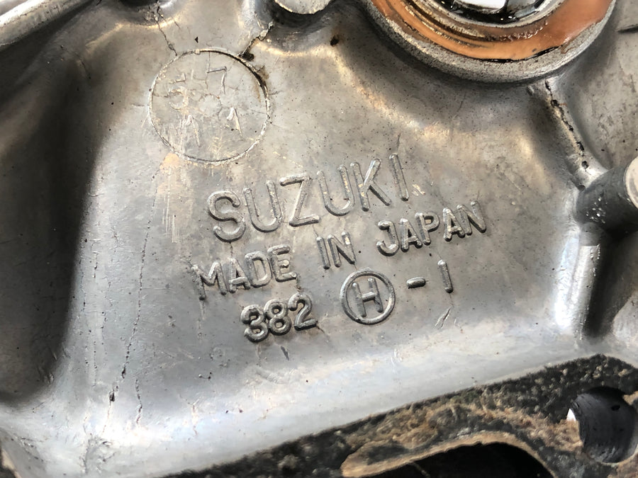 Suzuki DR 250 SJ41A [1982] - tampa da tampa do motor tampa