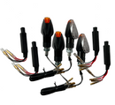 4 LED Blinker Clear Resistance [E -Test Mark] - Kawasaki Z 125 650 900 H2 RS-1