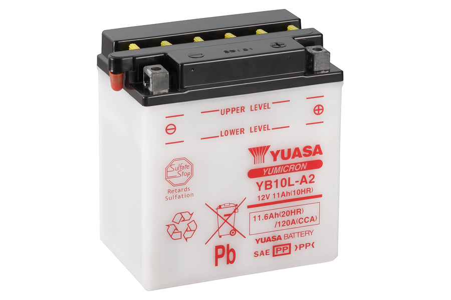 YAMAHA XV 125 [1997-2002] - Bateria de motocicleta YB10L-A2 12V 11Ah 120CCA