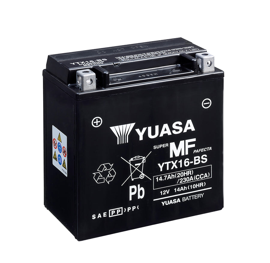KAWASAKI VN 1500 CLASSIC [1996-2000] - Bateria de motocicleta YTX16-BS 12V 14Ah 230CCA
