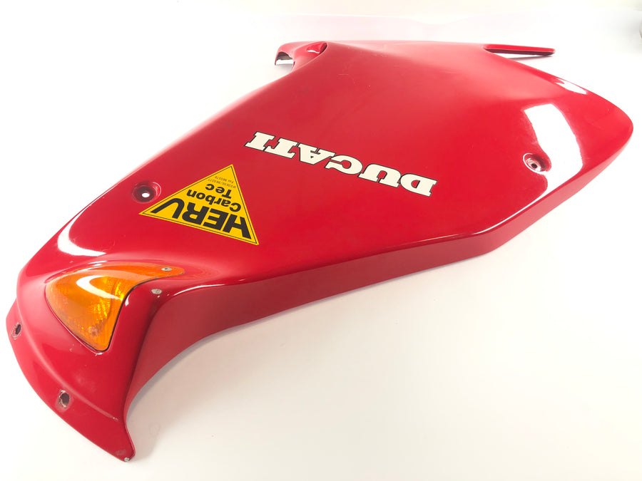 Ducati 900 SS [1992] - Parte lateral coberta à direita