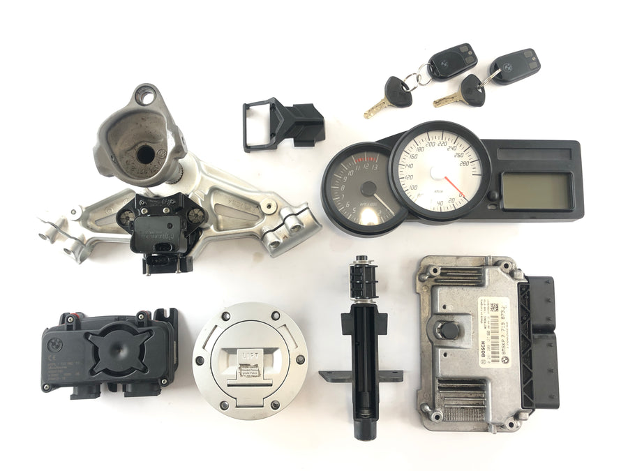 BMW K 1300 S K12S [2009] - Locksmith completo com imobilizador Tacho Fork Bridge acima do CDI