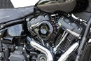 Harley-Davidson FLI 1868 Hydra-Glide Revival 114 [2024] - Mini Teardrop Stealth Luftfilter-Kit – Oberfläche: Schwarz – Bild 11
