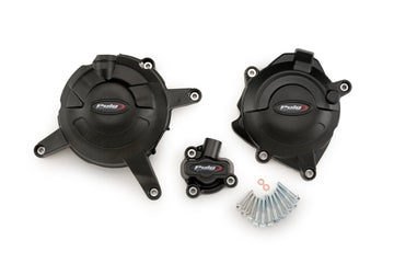 YAMAHA YZF-R3 [2024] – Protetores de motor – Preto