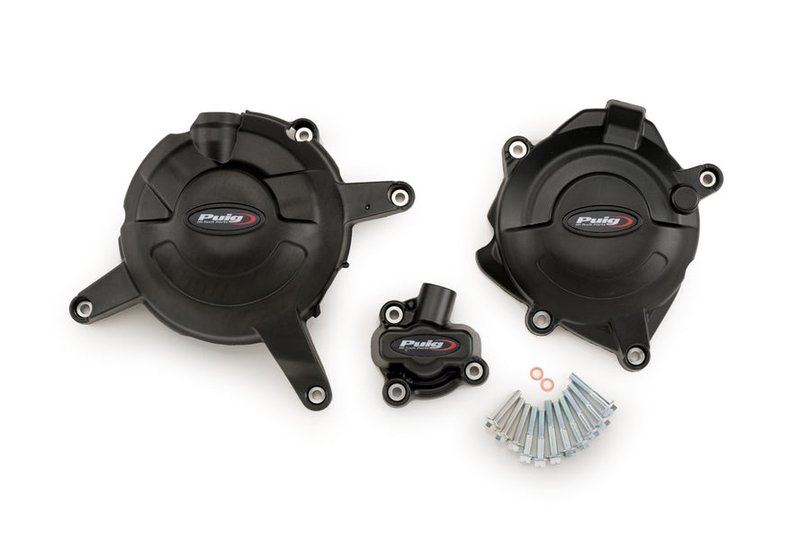 YAMAHA YZF-R3 [2024] – Protetores de motor – Preto