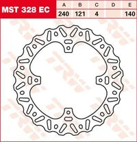 Hm Moto CRM 125 R [2004, 2006-2009] - BREMSSCHEIBE SHARK FIXED – Art.-Nr. DF069HW4 – Bild 12