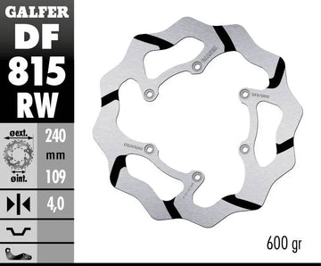 Mistura de óleo Beta XTRAINER 300 LC [2023] - DISCO DE FREIO FIXO WAVE GROOVED OVERSIZE – Imagem 2