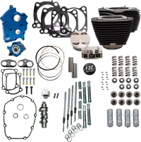 Harley-Davidson FXBB 1923 Softail Street Bob Solo 117 [2026] - 132" Power Package Motorleistungs-Kit – Oberfläche: Schwarz, Nicht hervorgehobene Kühlrippen – Bild 11