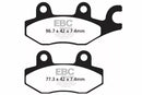 Yamaha XTZ 660 Tenere [EBC] - Pastilhas de freio de metal sinterizado série FA-HH-1