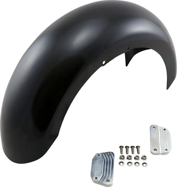 Harley Davidson Dyna [KLOCK WERKS] - Para-lama dianteiro série Hugger com blocos de montagem para Softail/Dyna