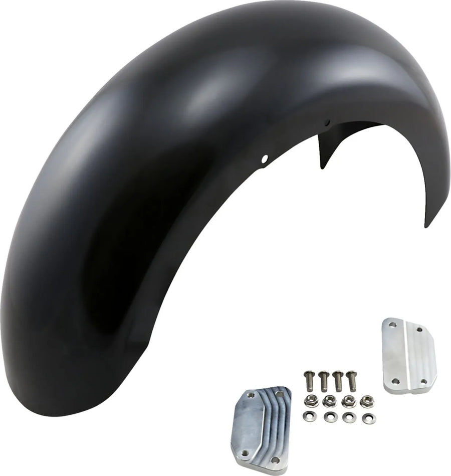 harley davidson flfb [KLOCK WERKS] - Para-lama dianteiro série Hugger com blocos de montagem para Softail/Dyna