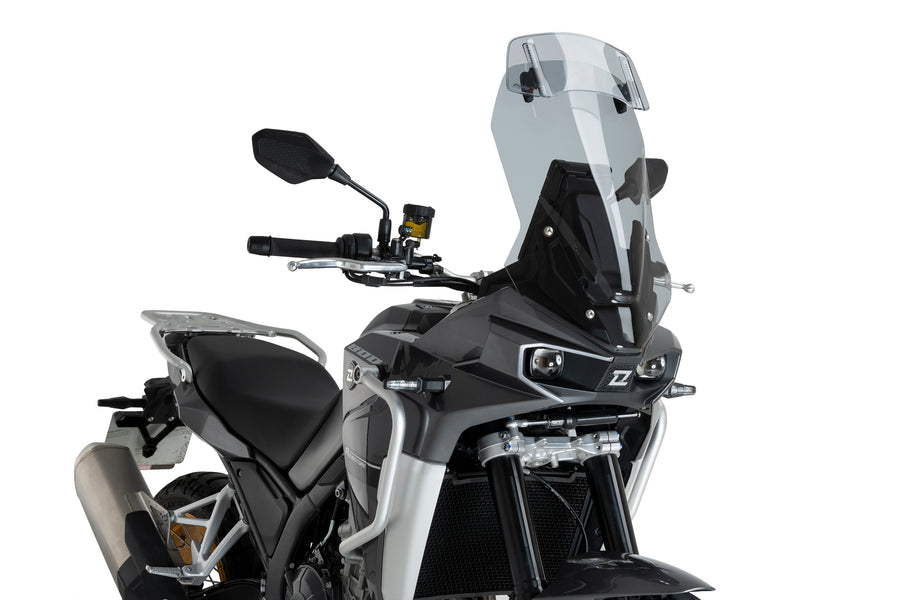 KOVE 800X PRO [2024] – tela touring com tela spoiler – transparente