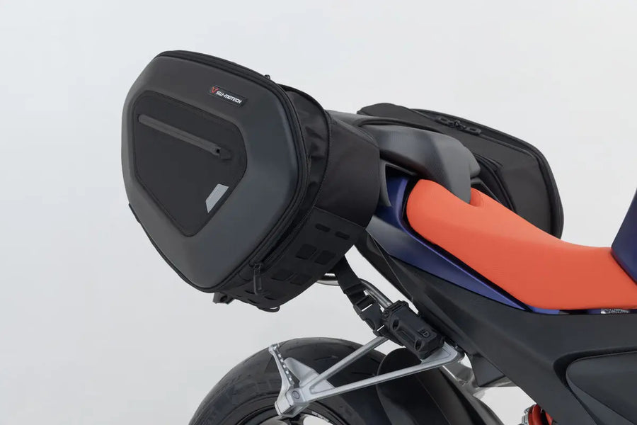 aprilia tuono 660 [SW-MOTECH] – Conjunto de alforje PRO BLAZE H com proteção EDGE