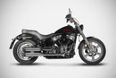 Harley Davidson fxlrs [ZARD] – Silenciador Slip-Ons sobreposto para HD-SOFTAIL M8-6