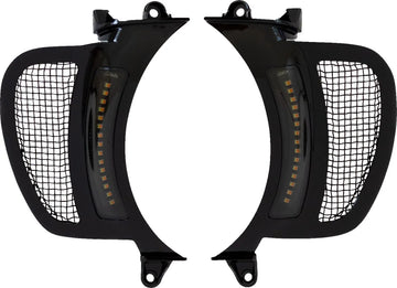 harley-davidson road glide st [CUSTOM DYNAMICS] – Inserções de ventilação Genesis® 4 Dynamic LED Road Glide®