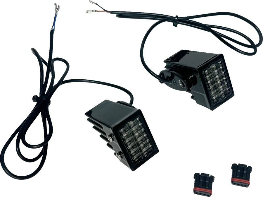 harley-davidson street bob [CUSTOM DYNAMICS] - piscas LED para montagem no suporte traseiro