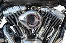 Harley-Davidson FXDBA 1690 Dyna Street Bob Limited [2013] - Air Stinger Stealth Luftfiltersatz – Oberfläche: Silber – Bild 12