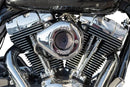 Harley-Davidson FXDBA 1584 Dyna Street Bob Limited [2013] - Air Stinger Stealth Luftfiltersatz – Oberfläche: Silber – Bild 7