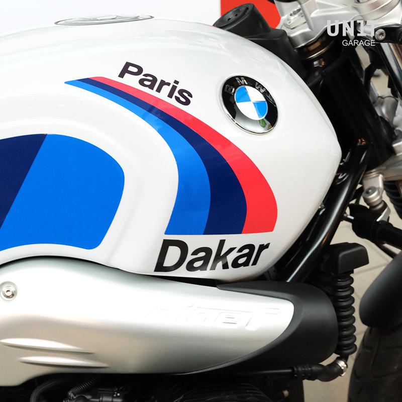 BMW R nineT 1200 Urban G/S (niedriger Auspuff) [2017-2023] - PARIS DAKAR Motorsport Aufkleber