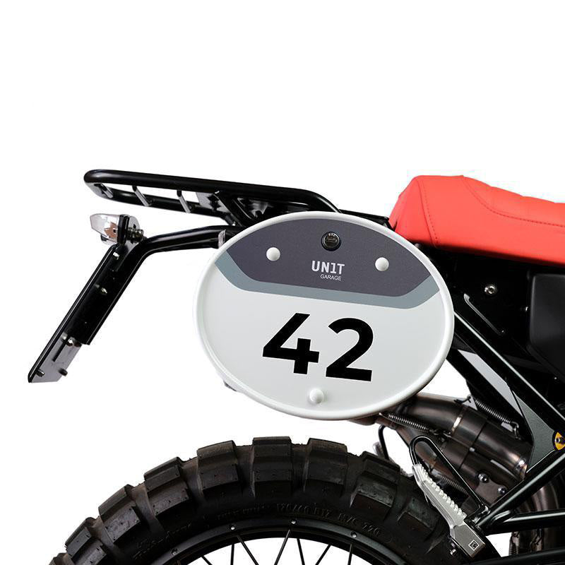 BMW R nineT 1200 Urban G/S (niedriger Auspuff) [2017-2023] - Aufkleber für Nummerntafeln