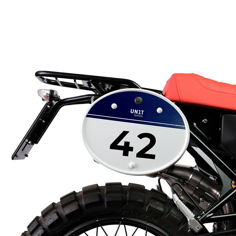 BMW R nineT 1200 Urban G/S (niedriger Auspuff) [2017-2023] - Aufkleber für Nummerntafeln