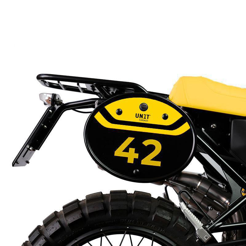 BMW R nineT 1200 Urban G/S (niedriger Auspuff) [2017-2023] - Aufkleber für Nummerntafeln