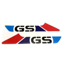 BMW R 1150 GS [1999-2004] - Adesivo de tanque GS - desenho de bloco vermelho/azul