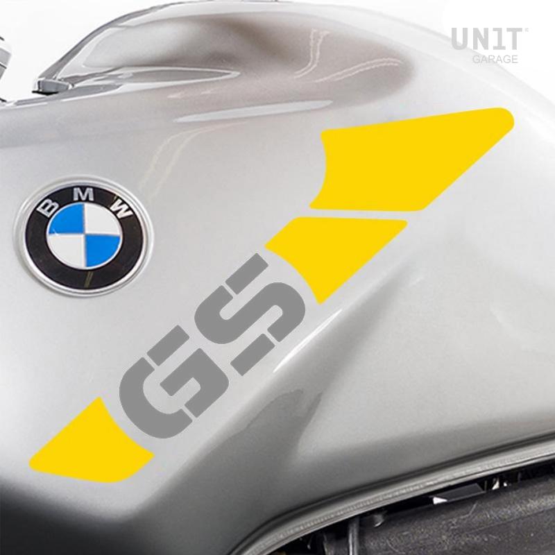 BMW R 1150 GS Adventure [2002-2006] - Gelbe „40th“-Tankaufkleber