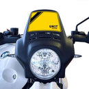 BMW R nineT 1200 Urban G/S (niedriger Auspuff) [2017-2023] - Gelber Aufkleber 40. x Fenouil Windschutzscheibe