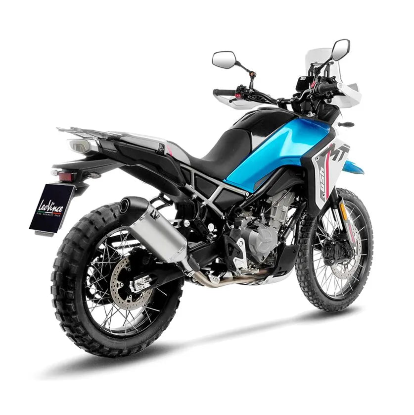 cf moto 450 [LEOVINCE] – Silenciador traseiro em aço inoxidável LV-14