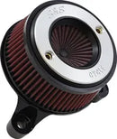 Harley-Davidson FLSTFBS 1800 Fat Boy S [2017] - Mini Teardrop Stealth Luftfilter-Kit – Oberfläche: Schwarz – Bild 11
