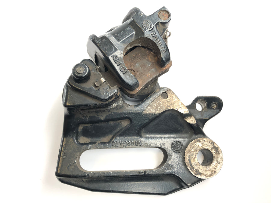 Husqvarna Vitpilen 401 [2021] - pinça de freio na parte traseira com placa de ancoragem