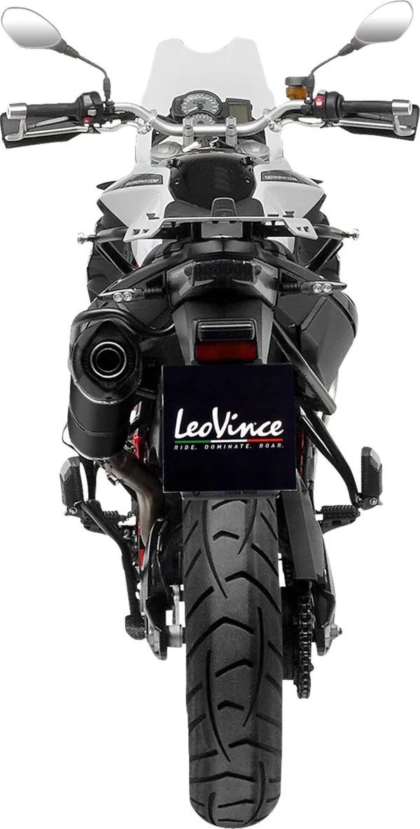 BMW F 800 GS Adventure [LEOVINCE] – Silenciador Slip-On LV One Evo Black Edition