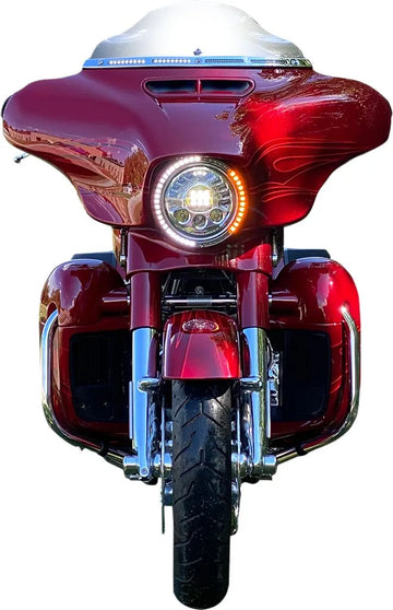 Harley Davidson flhtcui [CUSTOM DYNAMICS] – Guarnição do anel do pisca-pisca ProBEAM® - 0