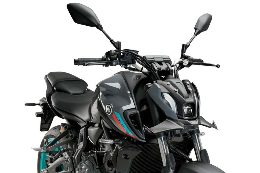 YAMAHA MT-07 PURE [2024] – Spoiler dianteiro do pára-brisa com carenagem nua