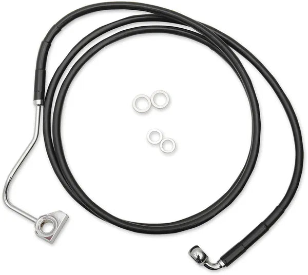 Harley Davidson Fltr [DRAG SPECIALTIES] - Kit de linha de freio estendida de vinil preto
