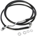 Harley Davidson Fltr [DRAG SPECIALTIES] - Kit de linha de freio de vinil preto estendido-1