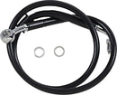 harley-davidson street bob [DRAG SPECIALTIES] – Linha de freio estendida em aço inoxidável-1