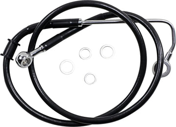 harley davidson flstc [DRAG SPECIALTIES] - Linha de freio estendida em aço inoxidável