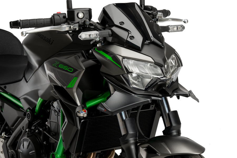 KAWASAKI Z 650 [2025] - Spoiler dianteiro do pára-brisa com carenagem nua