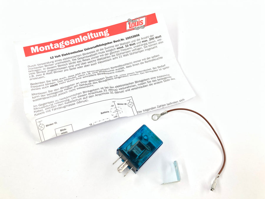 Unidade pisca-pisca universal eletrônica 12 V