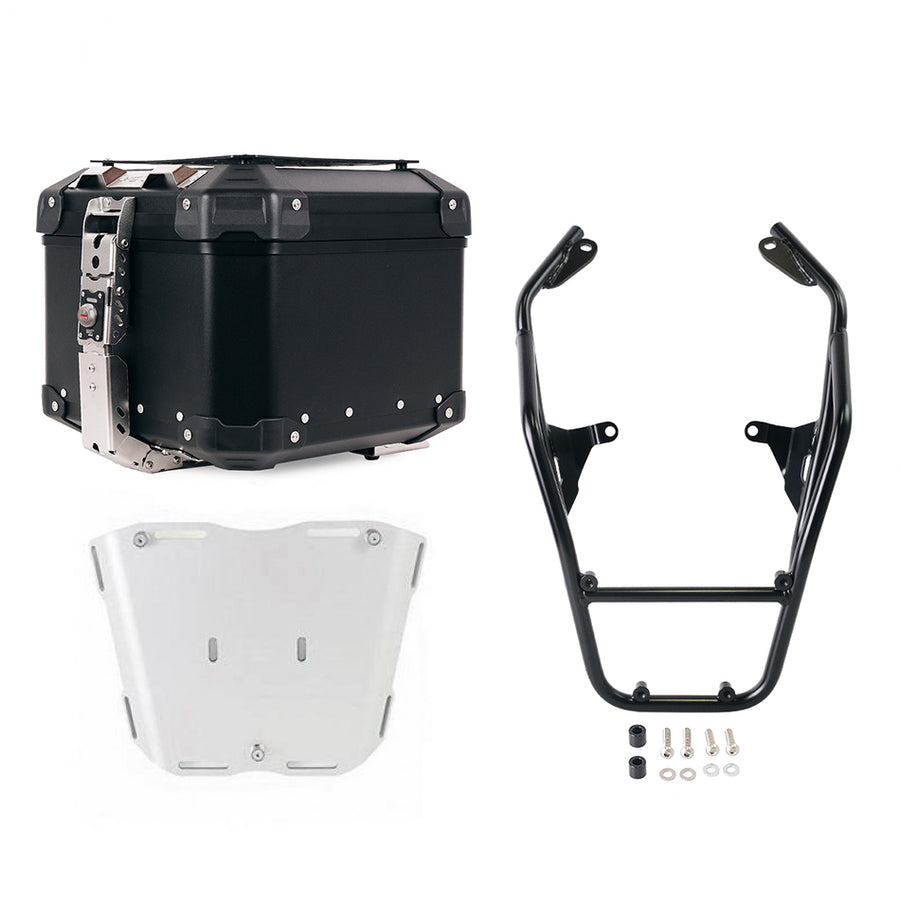 BMW R 12 G/S [2025-2026] - Atlas 44L Universal-Aluminium-Topcase + BMW R12 G/S Gepäckträger mit Soziusgriffen