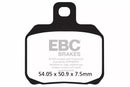 Ducati 1098 [EBC] -Half Sinted Vee Brake Pachots-1