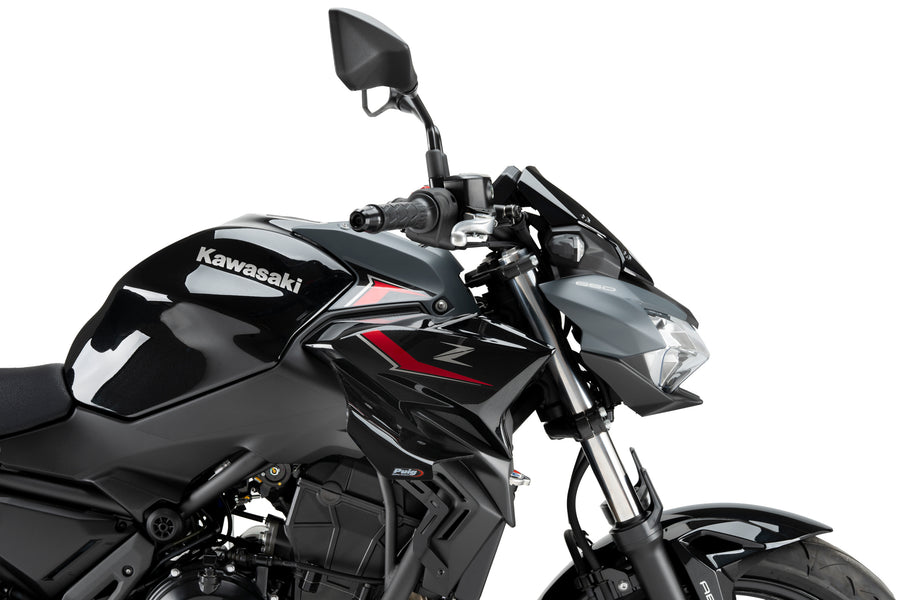 KAWASAKI Z 650 [2025] – Spoiler D12 – Look carbono