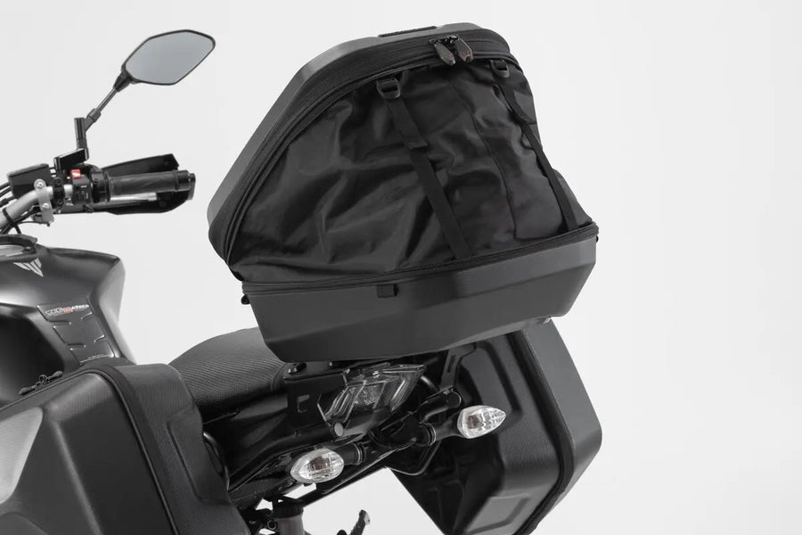 aprilia shiver 900 [SW-MOTECH] – Variante de cinta tensora de top case Urban ABS com inserção de base