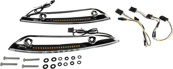 Harley Davidson Fltr [DINÂMICA PERSONALIZADA] – Faixa de pára-brisa Genesis® 4 Dynamic LED Road Glide®