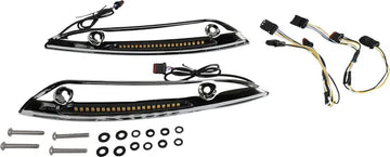 Harley Davidson Fltr [DINÂMICA PERSONALIZADA] – Faixa de pára-brisa Genesis® 4 Dynamic LED Road Glide®