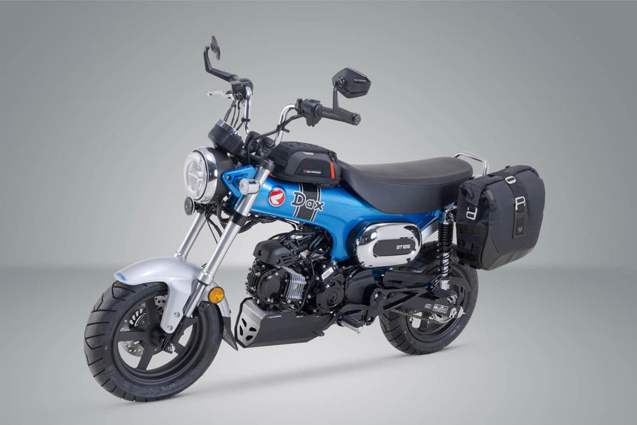 Honda ST 125 Dax [2023-2024] - Sistema de bolsas laterais Legend Gear LC Black Edition esquerda - foto 2