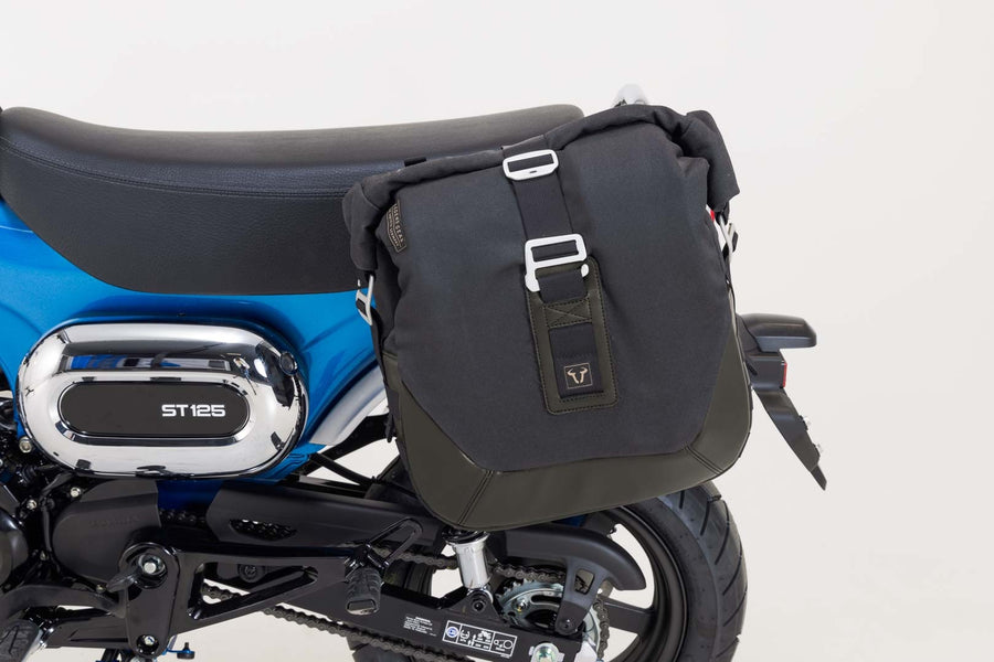Honda ST 125 Dax [2023-2024] - Sistema de bolsas laterais Legend Gear LC Black Edition esquerda - foto 6