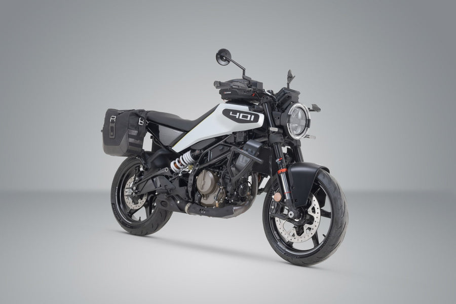 Husqvarna Svartpilen 401 [2023-2026] - Sistema de bolsa lateral Legend Gear LC2 Edição marrom - Imagem 2